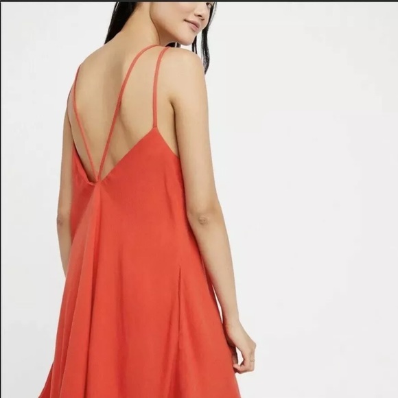 Free People Embroidered Dress w Pockets Large EUC - Picture 2 of 8